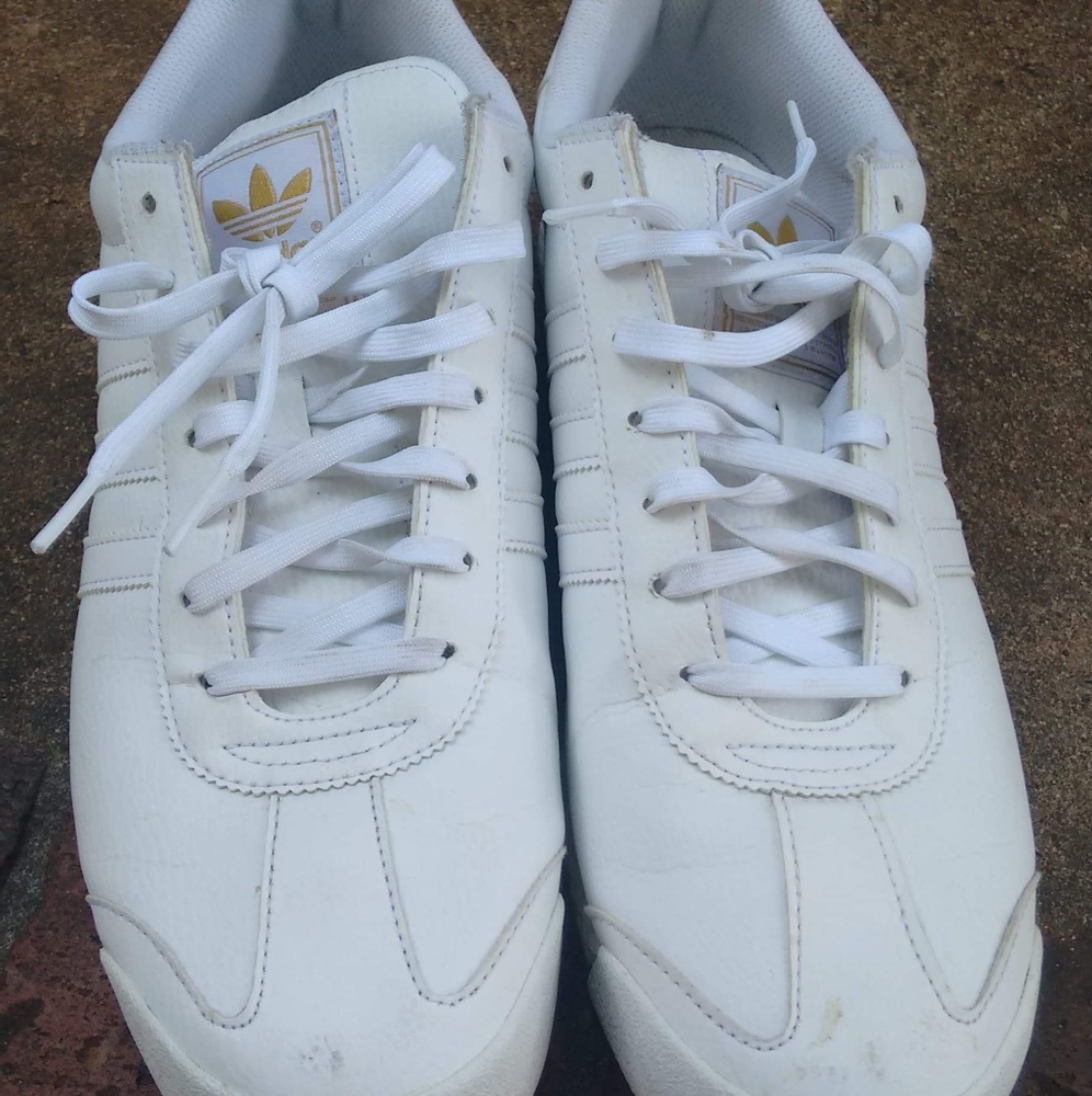 Men's Adidas Samoa white